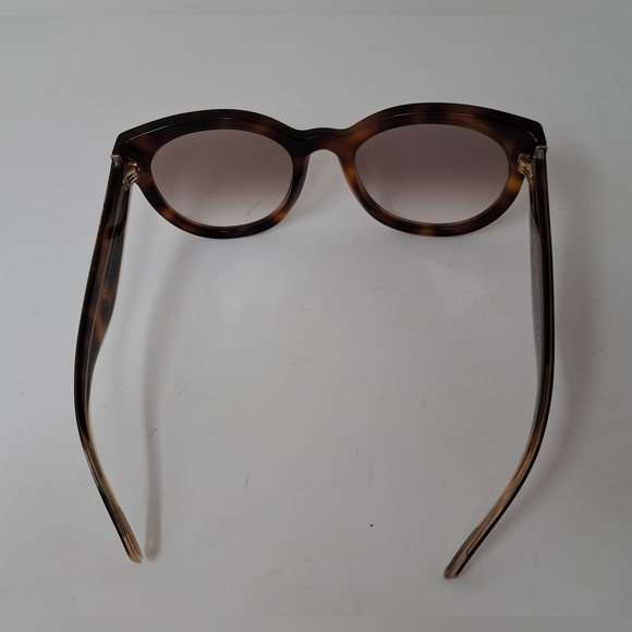 NWT Burberry Sunglasses Dark Havana  Brown Gradient Round B4260 54-21-140 2N - Picture 14 of 16